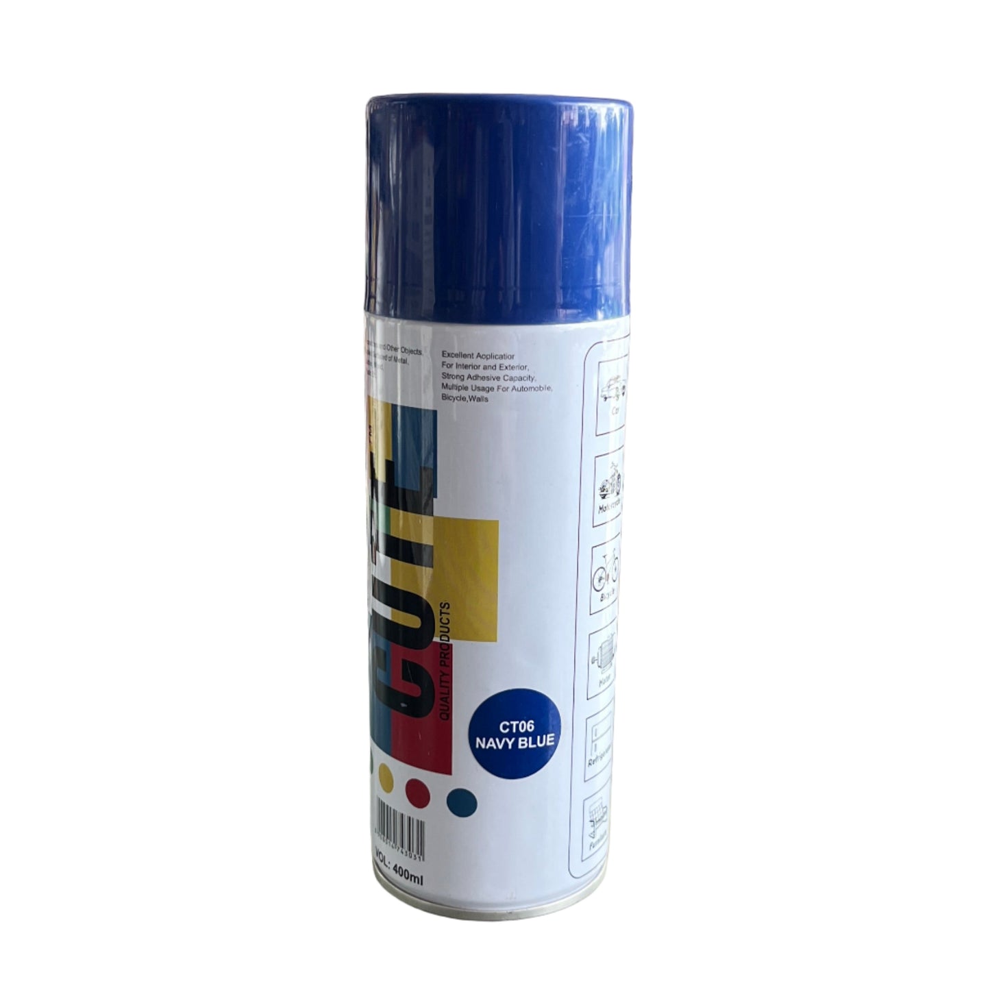 Spray Paint | Navy Blue | DIY, Quick Drying with Gloss Finish | 400ml