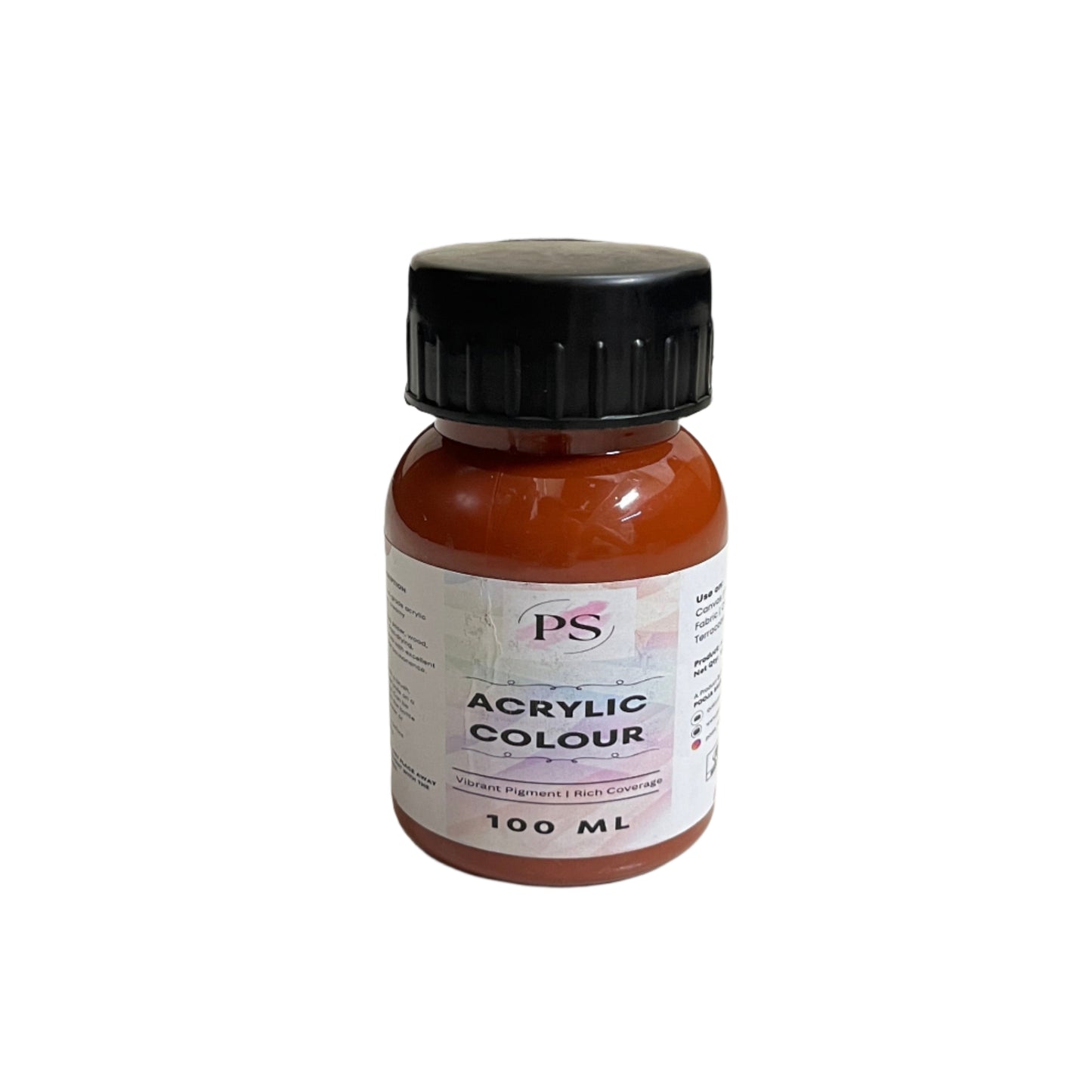 Acrylic Colour | Burnt Sienna | 100ml