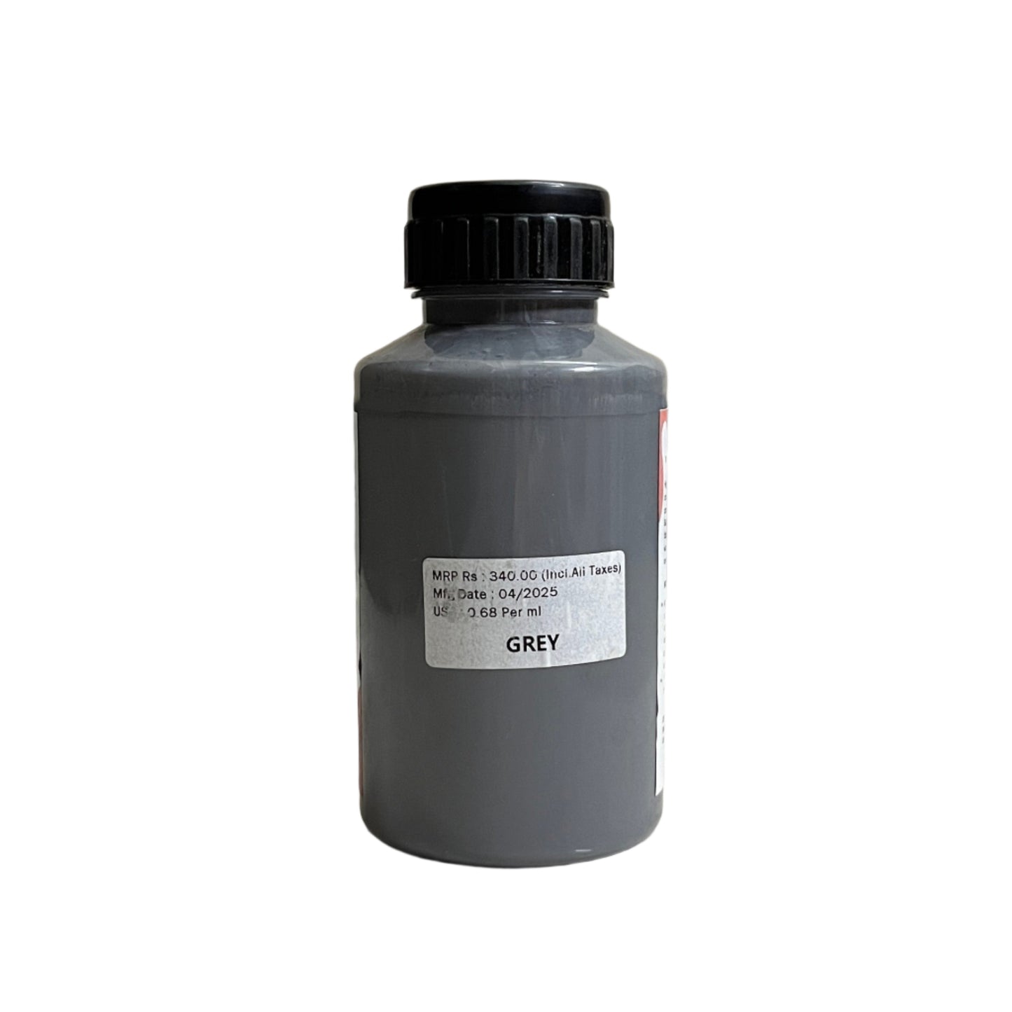 Acrylic Colour | Grey | 500ml