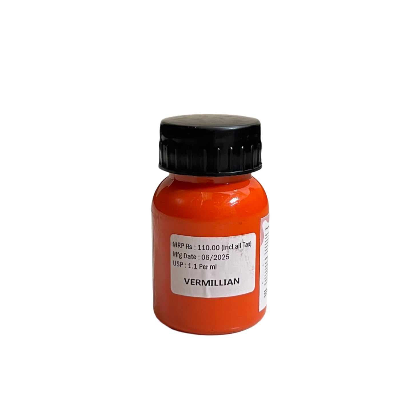 Acrylic Colour | Vermillian | 100ml