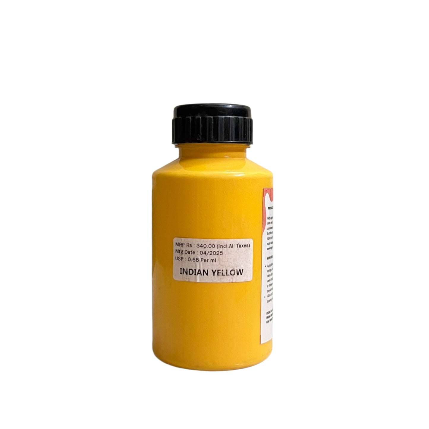 Acrylic Colour | Indian Yellow | 500ml