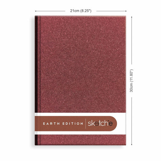 Anupam Earth Sketche Drawing Book - Hardbound Book - 140GSM - A4