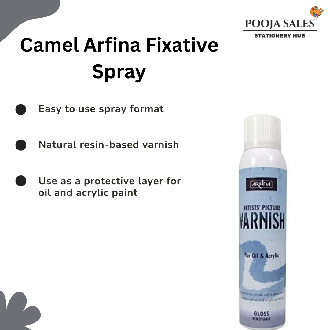 Camel Arfina Picture Varnish Spray | 200ml