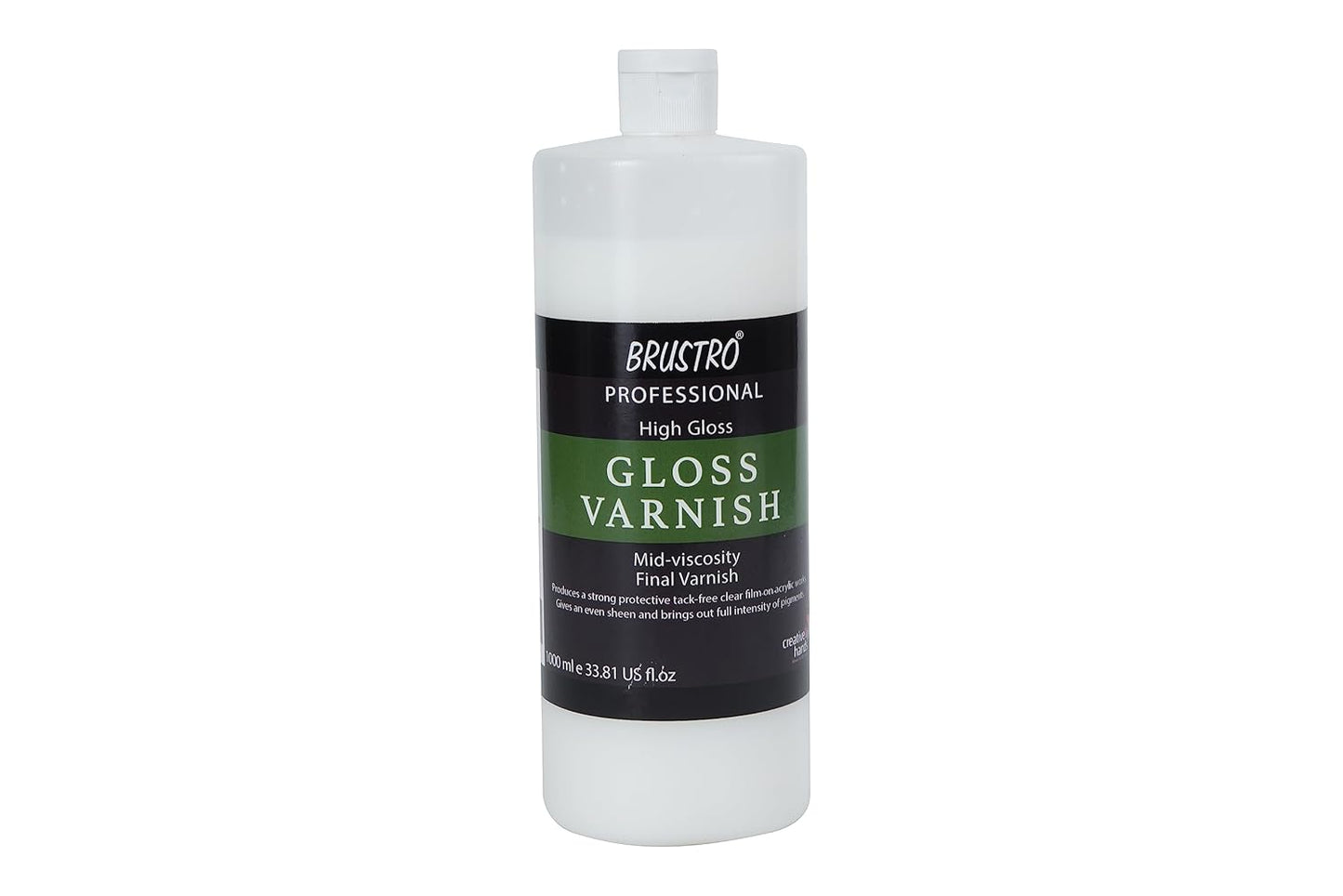 Brustro Professional High Gloss Varnish | 200ml | 500ml | 1000ml | Perfect Coating on Acrylic Painting,