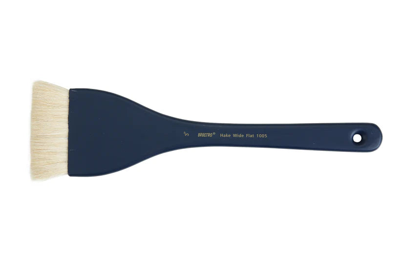 Brustro Artists Hake Flat Watercolour Brush | Series 1005 | Size - 3"