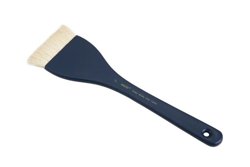 Brustro Artists Hake Flat Watercolour Brush | Series 1005 | Size - 3"