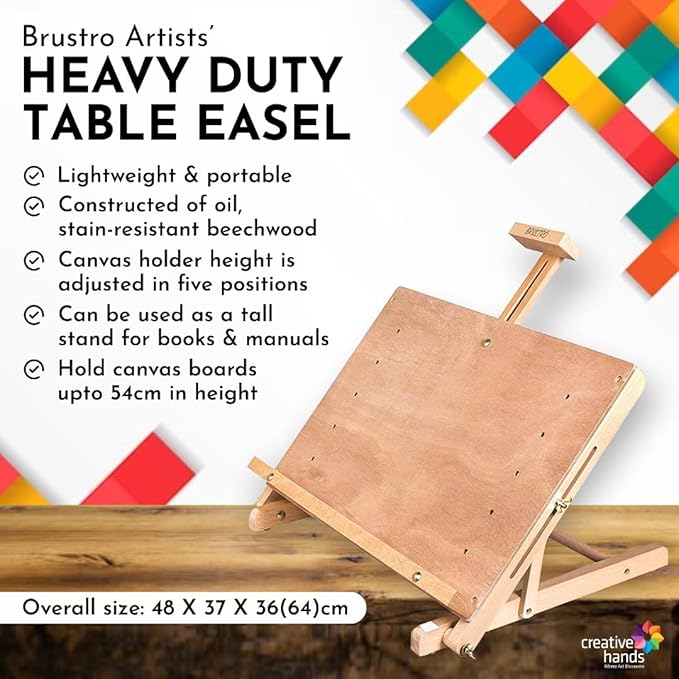 Brustro Artists Heavy Duty Table Easel
