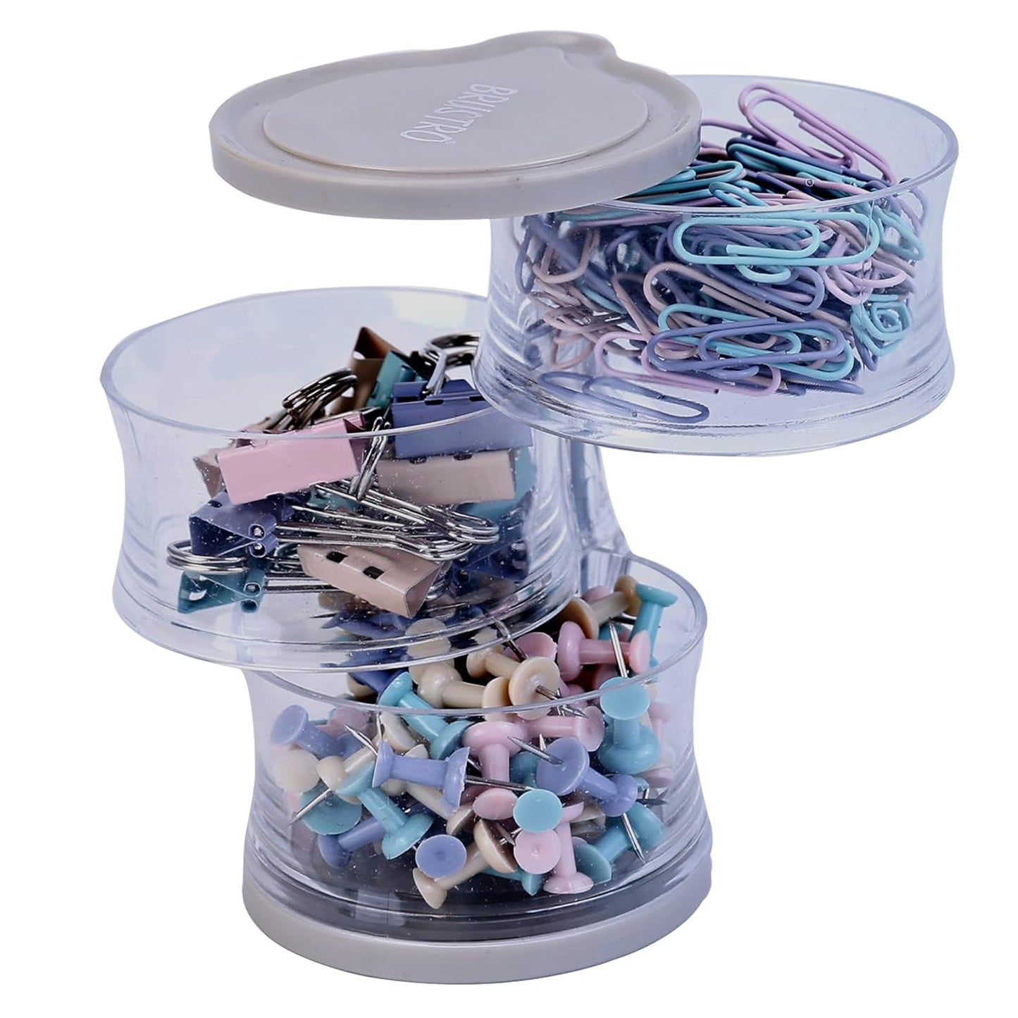 BRUSTRO Deskmate Rotational Clip Box