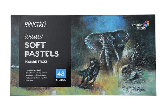 Brustro Artists Soft Pastels Set | 48 Shades