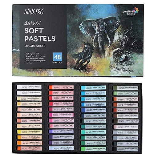 Brustro Artists Soft Pastels Set | 48 Shades