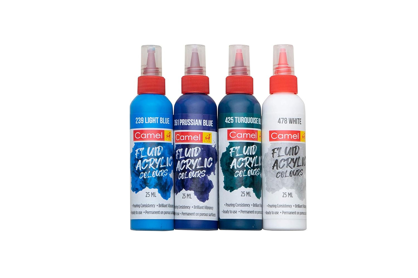 Camel Fluid Acrylic Kit | Aqua Series