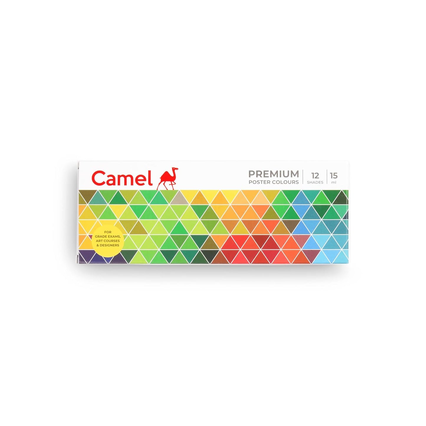 Camel Premium Poster Color Set | 15ml Each | 12 Shades