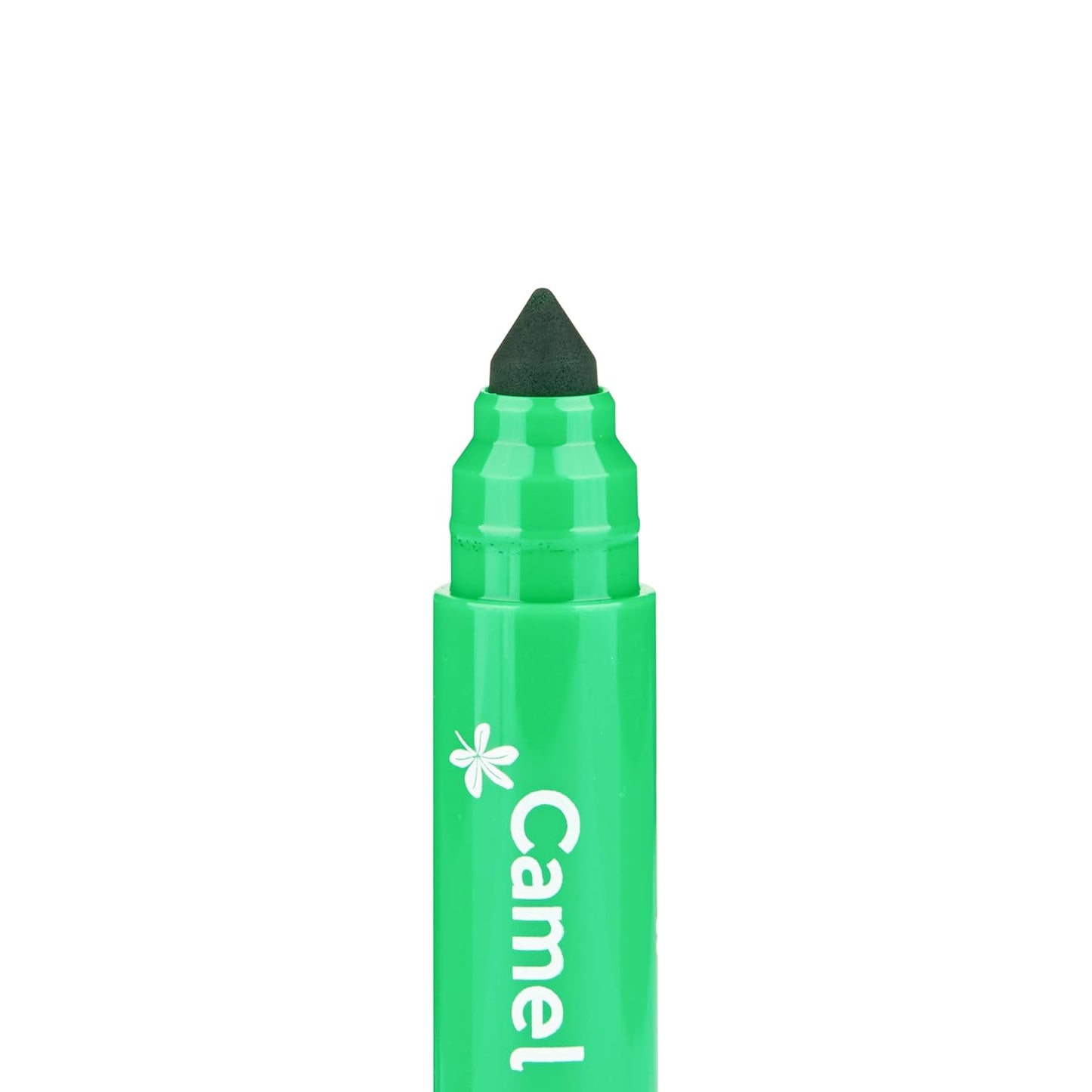 Camel Washable Colour Marker Set | 12 Shades (lid Colour May Vary)