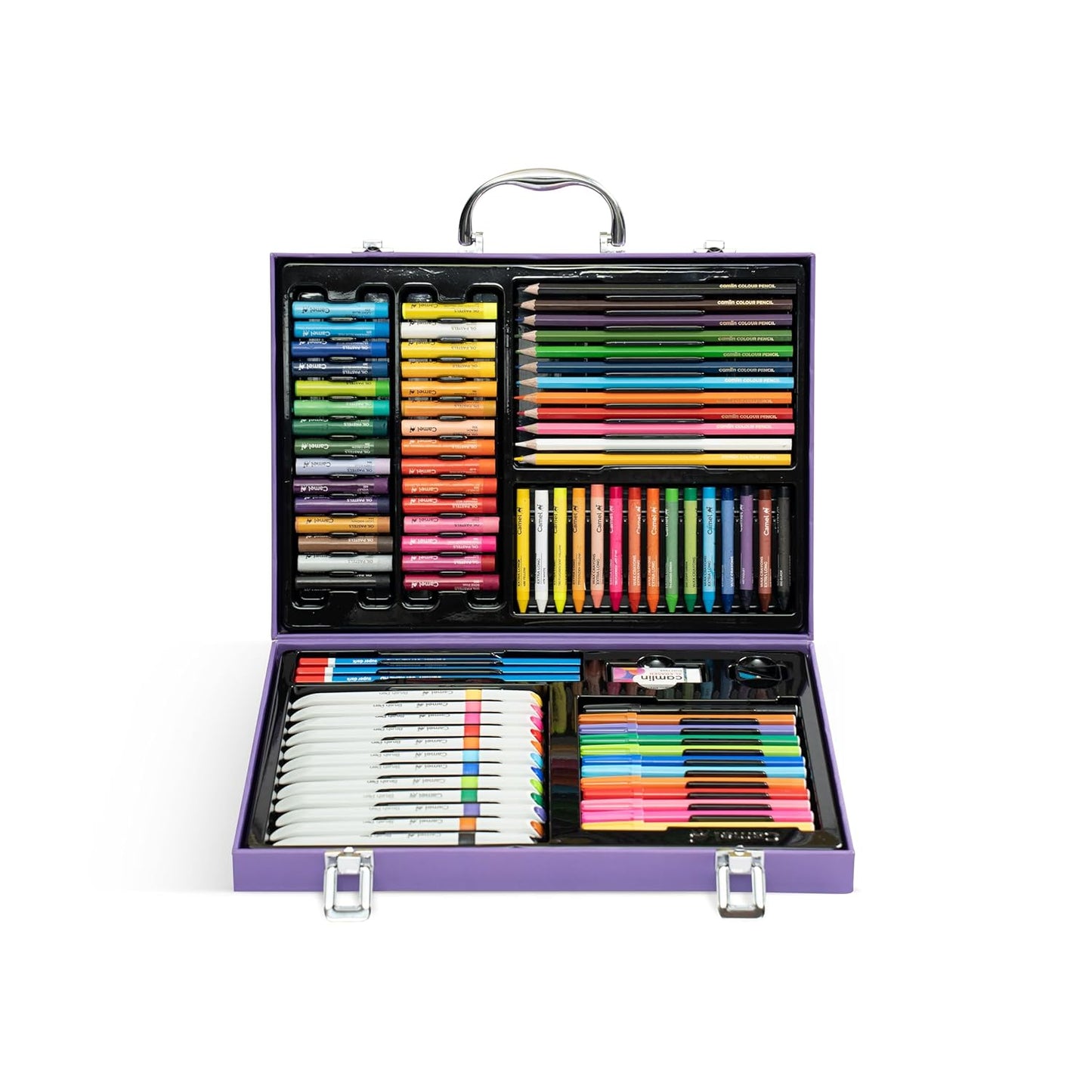 Camel Art Studio Set | Reusable Briefcase Pack