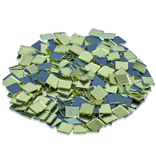 Jags DIY, Art & Craft Mirrors | Lippon & Mandala Art Mirrors | Medium Square Shape | 50gm