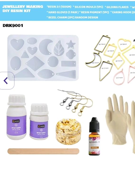 DIY Resin Jewellery Making Kit | Jewellery Crafting Set