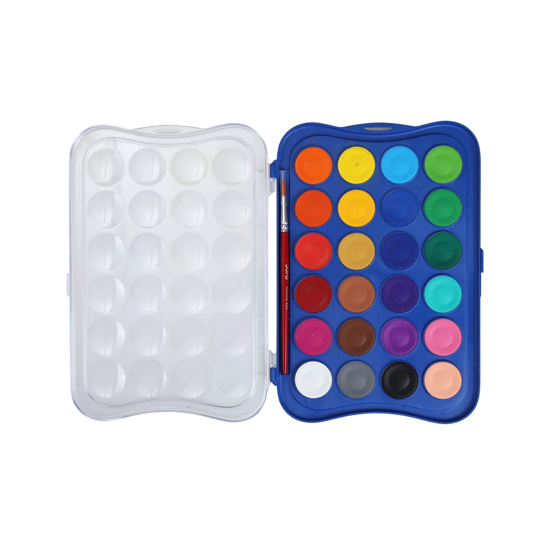 Doms 24 Shades 30mm Water Colour Cakes | Free Brush Inside | | Pack of 1
