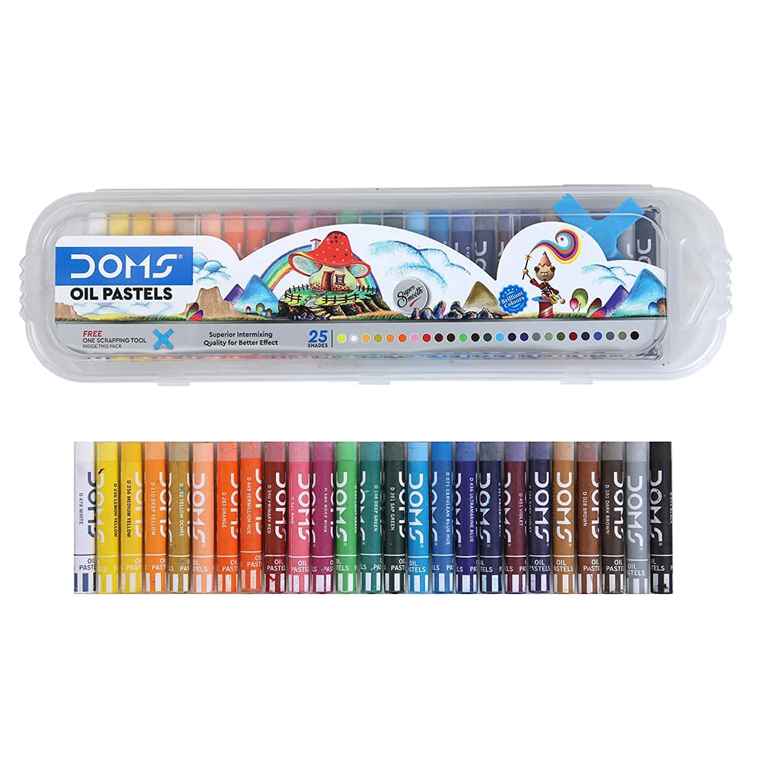 Doms Oil Pastel with Case | 25 Shades