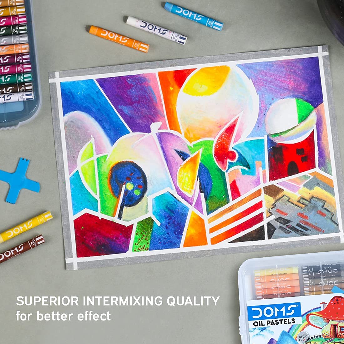 Doms Oil Pastel with Case | 25 Shades