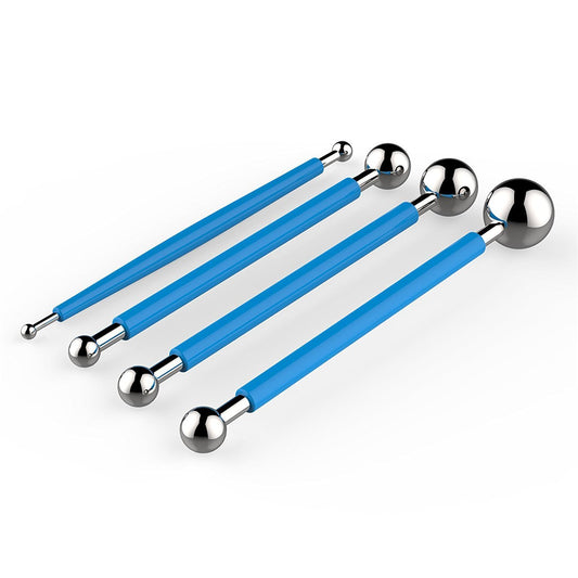 Metal Ball Dotting Tools or Ball Stylus Tools | Art & Craft Tool | 4Pcs