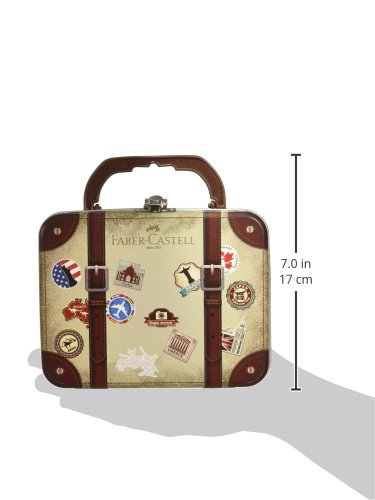 Faber-Castell Connector Pens Travel Case | Multicolor | Metal Case