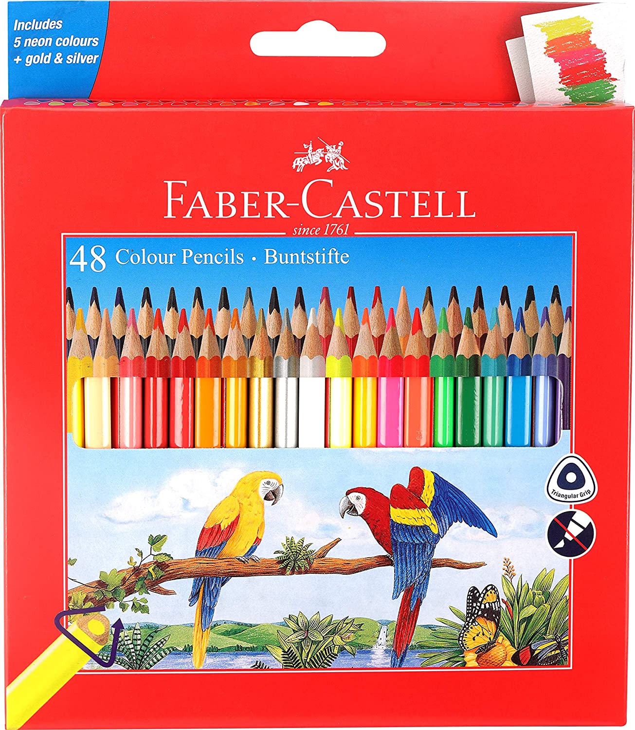 Faber Castell Pencil Colours | 12, 24 & 48 Shades