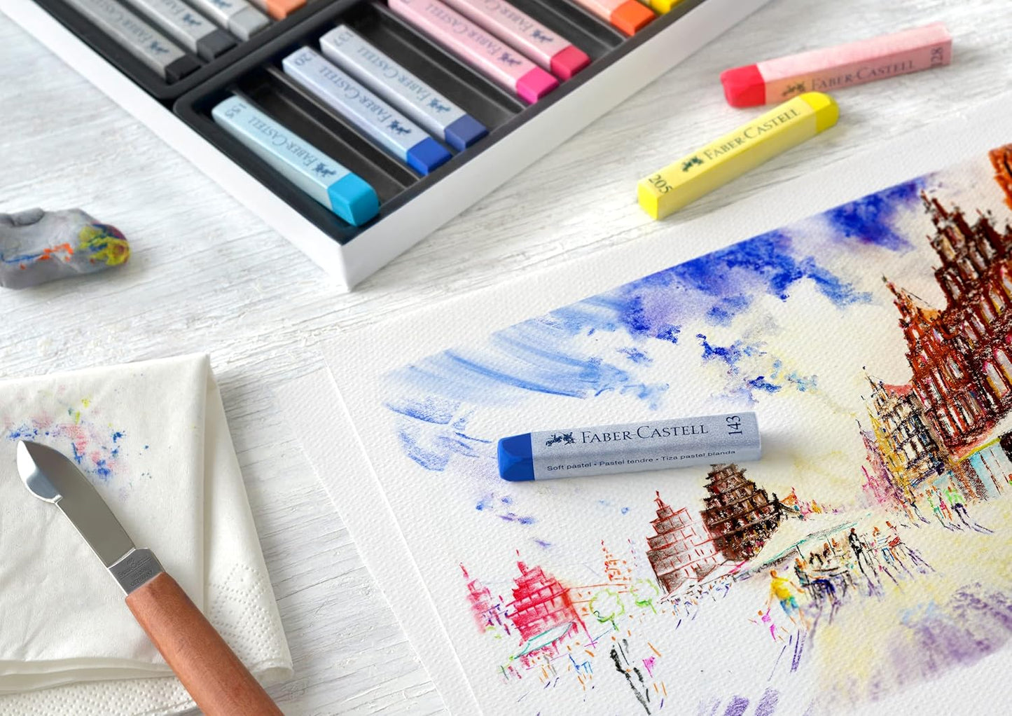 Faber-Castell Soft Pastels - Set Of 24