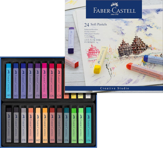 Faber-Castell Soft Pastels - Set Of 24