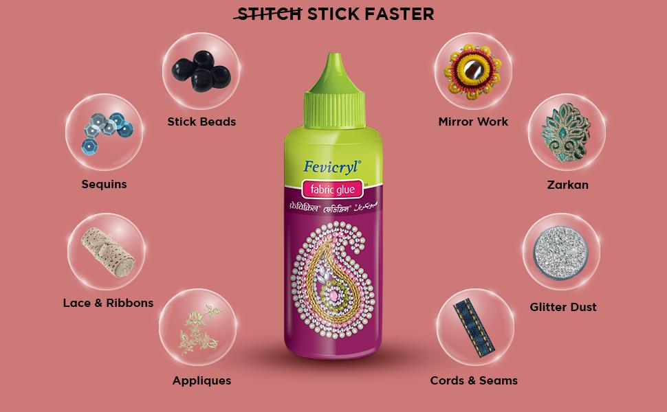 Pidilite Fevicryl Fabric Glue (80g)