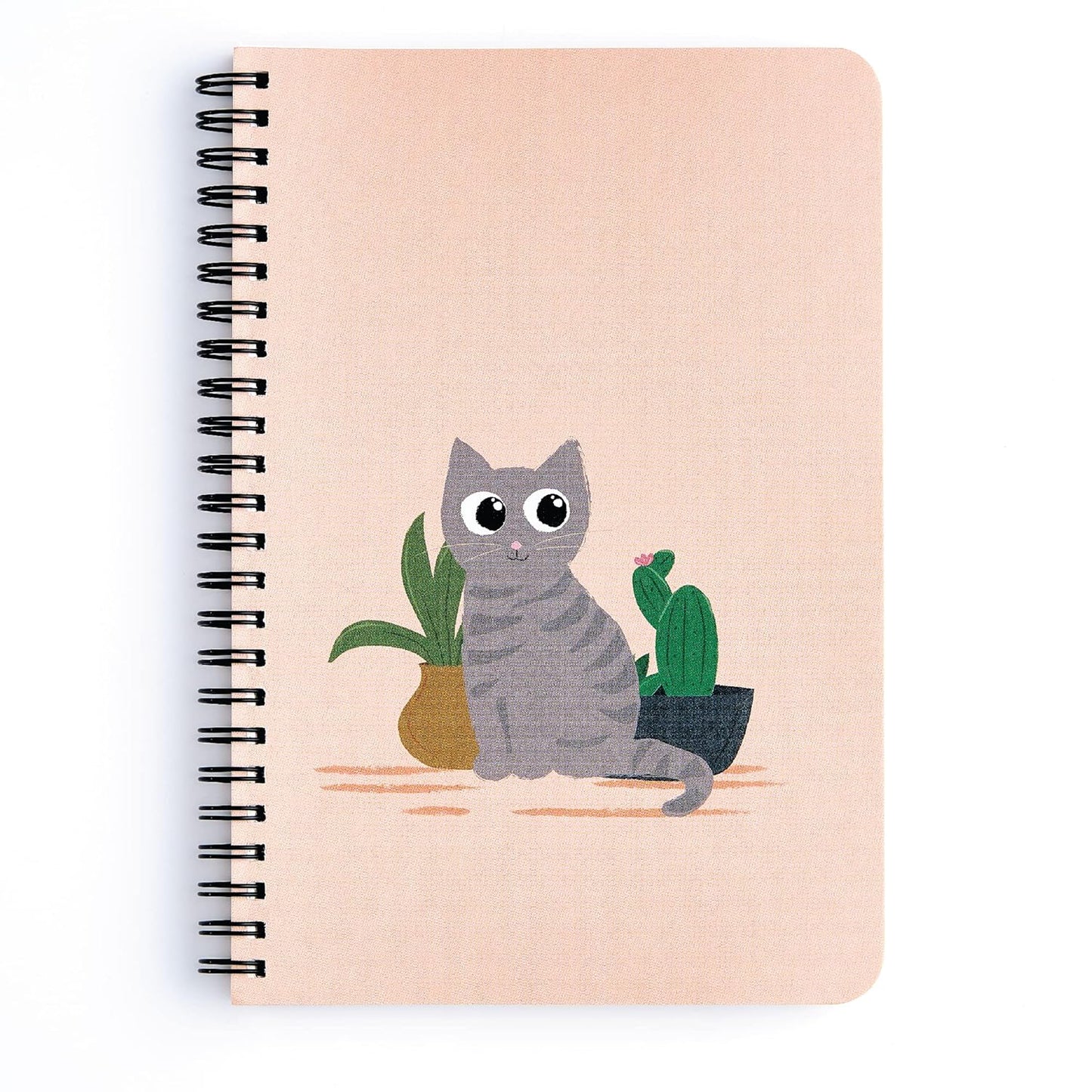 FACTOR NOTES Spiral-Bound Notebook: 100 GSM | A5 | 144 Pages | Plain