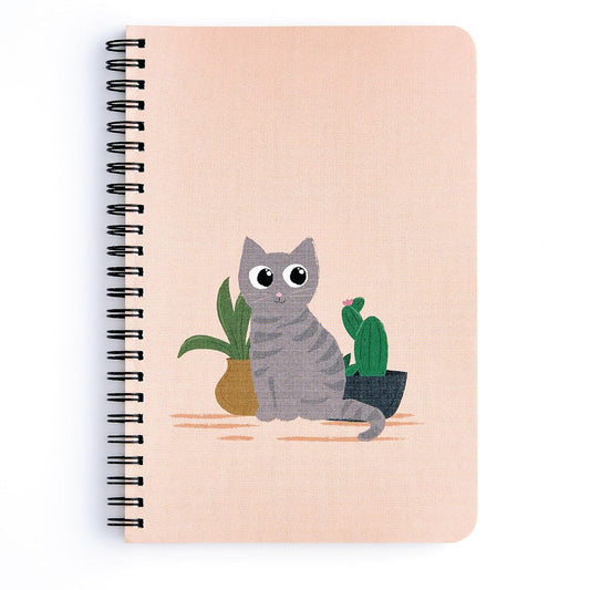 FACTOR NOTES Spiral-Bound Notebook: 100 GSM | A5 | 144 Pages | Plain