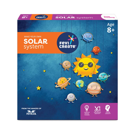 Fevicreate Solar System Art & Craft Kit | Age 8+ years | Kids