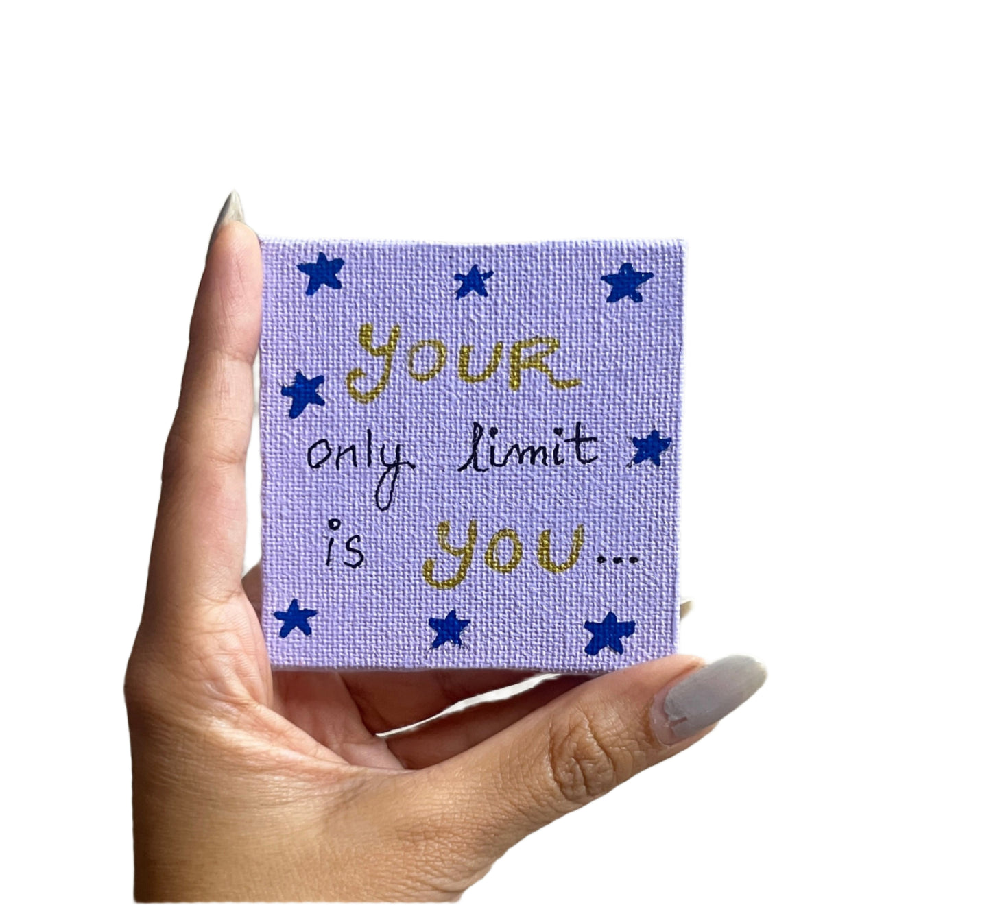 Mini Canvas Painting with Easel Stand
