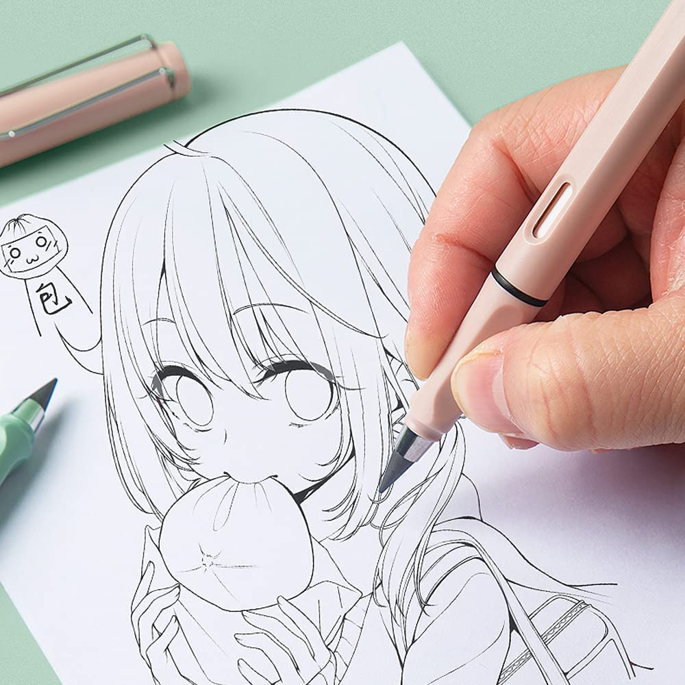Infinite Pencil With Eraser | Portable Reusable Erasable Writing Pencil | One Piece