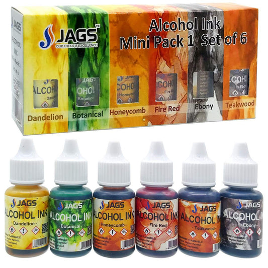 Jags Alcohol Ink Mini Pack | Set of 6
