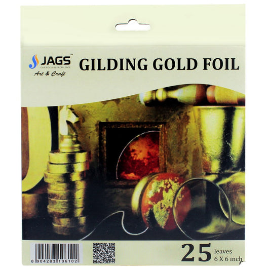 Jags Gilding Gold Foil | 6 x 6 inch