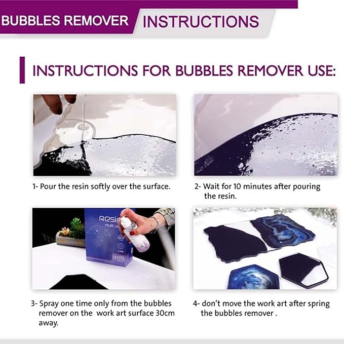 Jags Resin Bubble Remover Spray | 100ml