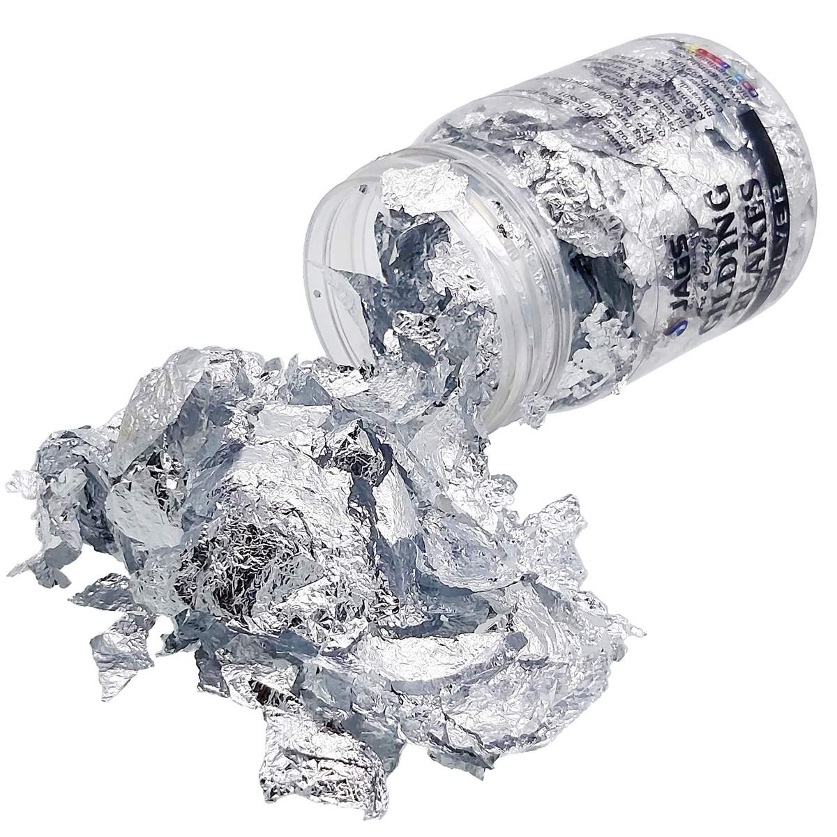 JAGS Silver Foil Bottle | Silver flakes | 9gm