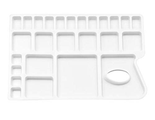KHYATI Big Rectangle Shape Colour Mixing Palette