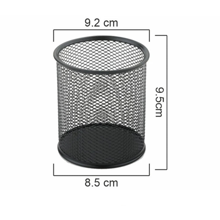 Khyati Metal Round Pen Stand ( Pack of 1 )