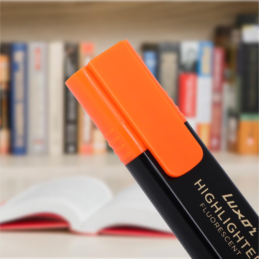Luxor Highlighter Fluorescent | Set of 5 |