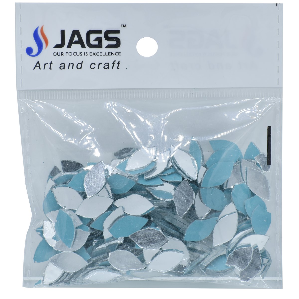 Jags DIY, Art & Craft Mirrors | Lippon & Mandala Art Mirrors | Small Oval Shape | 50gm |
