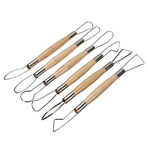 Wax Sculpting Tools | Modelling Carving Sculpting Tool | Pottery Craft Tools Set | 6pcs