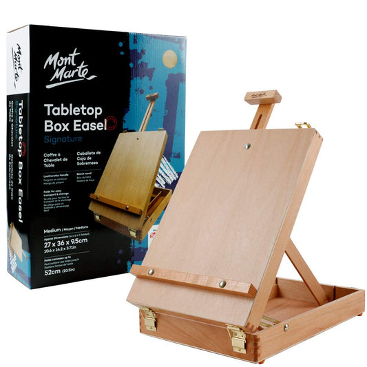 Mont Marte Tabletop Easels for Painting | Desk Box Easels