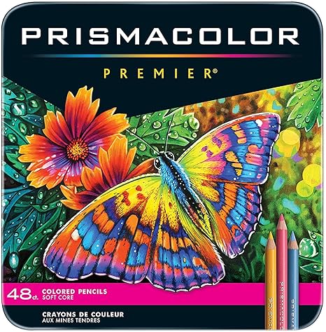 PRISMACOLOR Premier Colored Pencils | Soft Core | 48 Shades