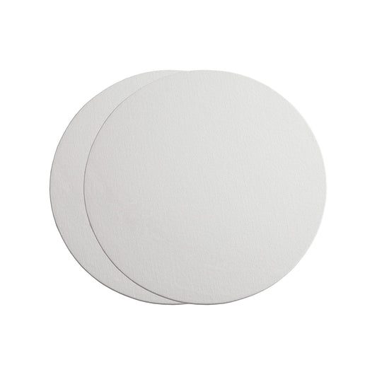 4mm White Round Canvas Board | 24 Inch | Pack of 1