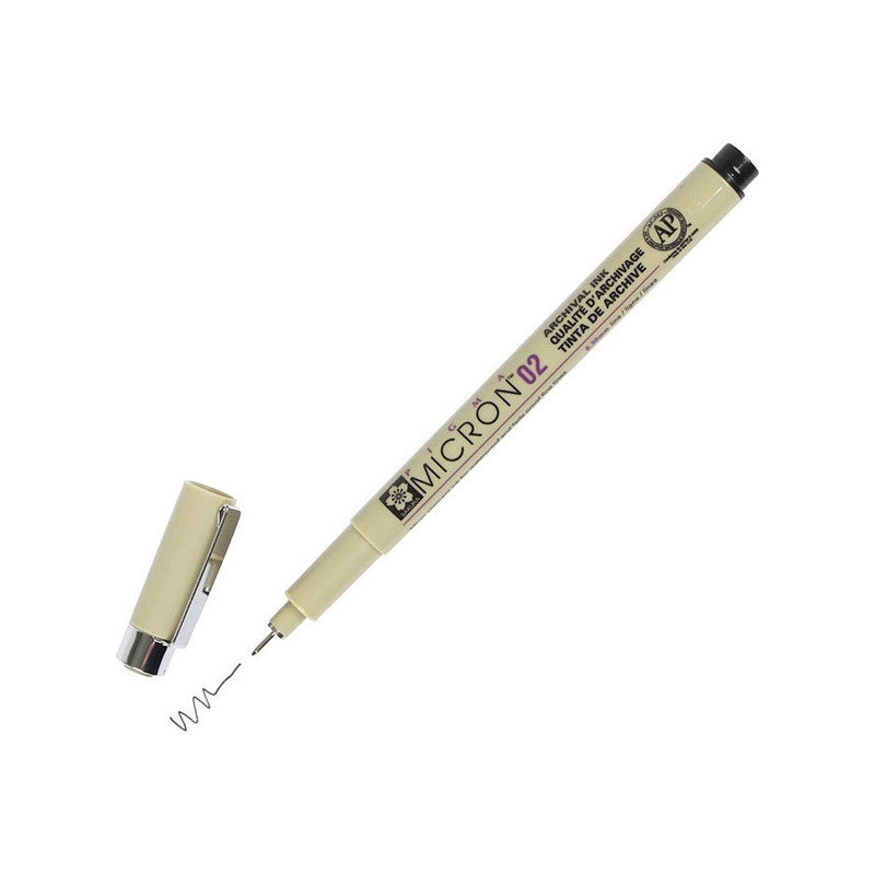 Sakura Micron - Pigment Fineliners - Single - Black | Micron Pens