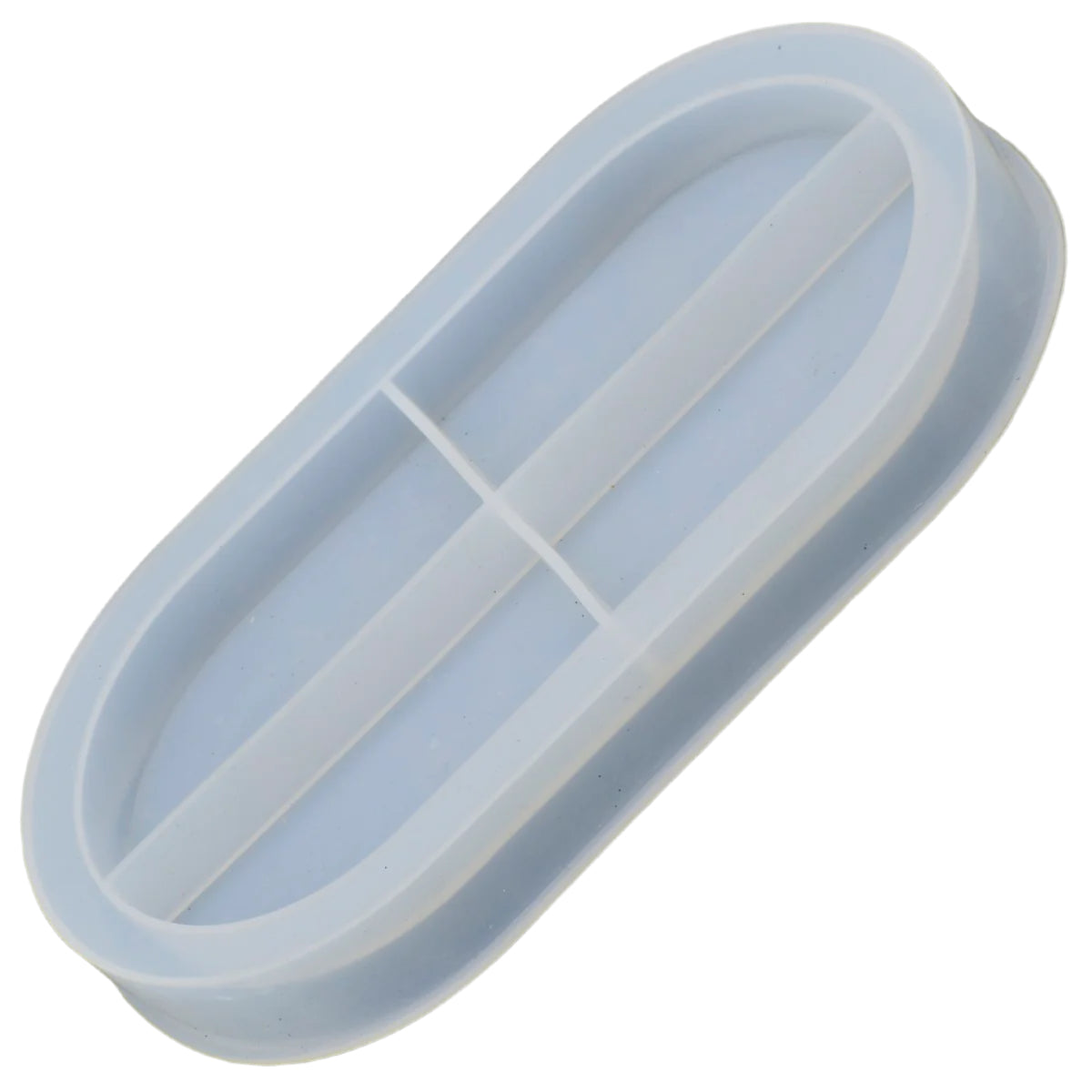 Resin Silicone Mould Tray | Oval | 4 X 7.5 Inch