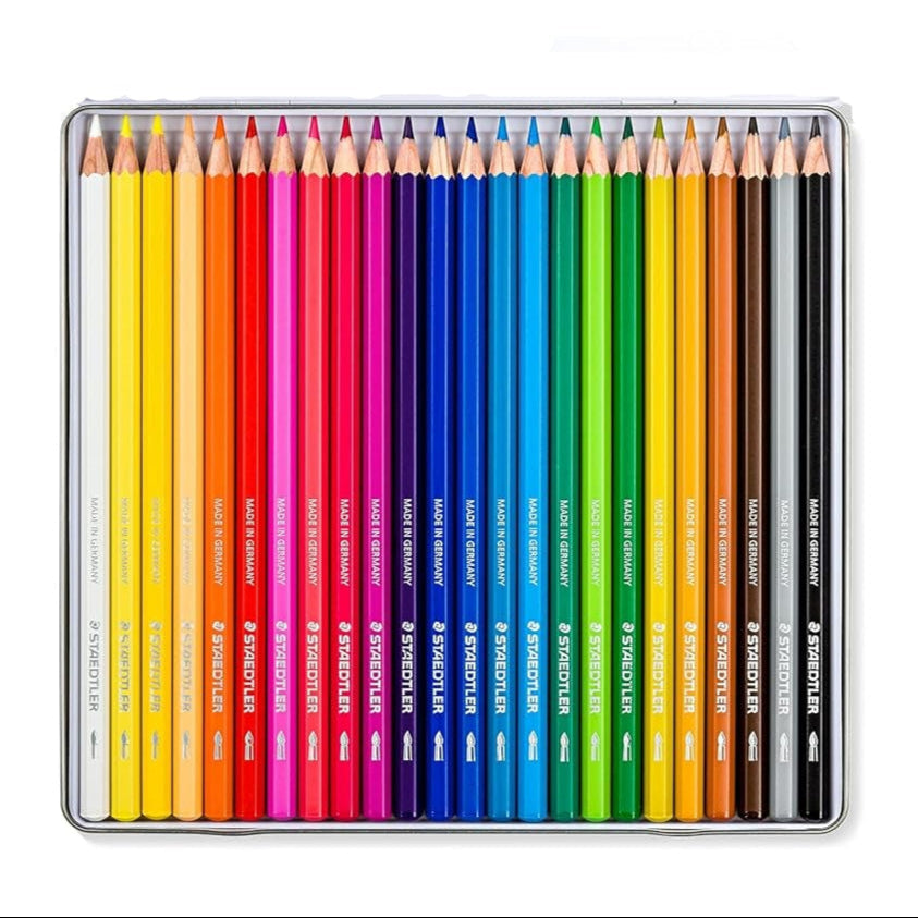 Staedtler Premium Watercolour Pencils | 24 Shades