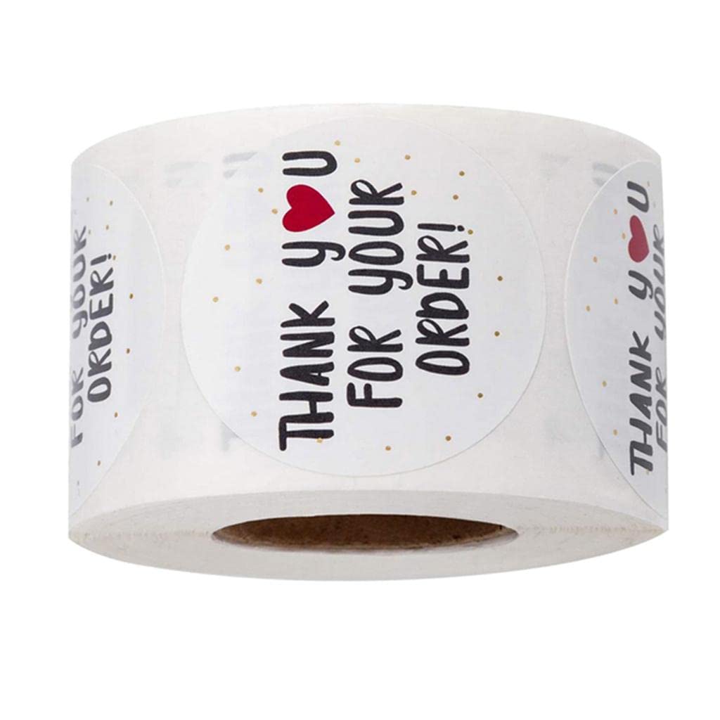 Thank You Sticker Tape | Packaging Stickers
